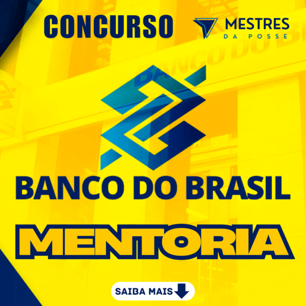 Consultoria de Estudos para Concursos do Banco do Brasil - Plano Mensal